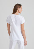 GREYS ANATOMY - F 4PKT  Classic   Cora Top  Natural Stretch