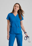 GREYS ANATOMY - F 3PKT  Slim Riley Top  Natural Stretch
