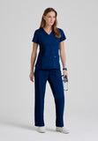 GREYS ANATOMY - F 3PKT  Slim Riley Top  Natural Stretch