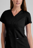 GREYS ANATOMY - F 3PKT  Slim Riley Top  Natural Stretch