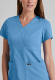 GREYS ANATOMY - F 3PKT  Slim Riley Top  Natural Stretch