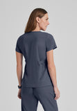 GREYS ANATOMY - F 3PKT  Slim Riley Top  Natural Stretch