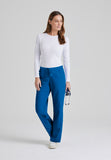 GREYS ANATOMY - F 5PKT  Relaxed Mid Flared Riley Pant  Natural Stretch