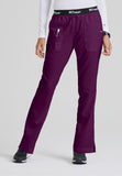 GREYS ANATOMY - F 3PKT  Classic Low Boot Aubrey Pant  Natural Stretch