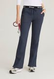 GREYS ANATOMY - F 3PKT  Classic Low Boot Aubrey Pant  Natural Stretch