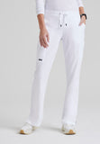 GREYS ANATOMY - F 6PKT  Classic Low Straight Mia Pant  Natural Stretch
