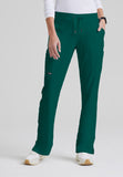 GREYS ANATOMY - F 6PKT  Classic Low Straight Mia Pant  Natural Stretch