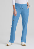 GREYS ANATOMY - F 6PKT  Classic Low Straight Mia Pant  Natural Stretch