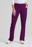 GREYS ANATOMY - F 6PKT  Classic Low Straight Mia Pant  Natural Stretch