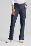 GREYS ANATOMY - F 6PKT  Classic Low Straight Mia Pant  Natural Stretch