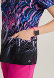 BARCO ONE - F 4PKT  Classic   Thrive Print Top  360 Stretch