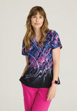 BARCO ONE - F 4PKT  Classic   Thrive Print Top  360 Stretch