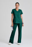 GREYS ANATOMY - F 2PKT  Classic Aubrey Top  Natural Stretch