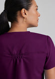 GREYS ANATOMY - F 2PKT  Classic Aubrey Top  Natural Stretch