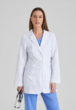 GREYS ANATOMY - F 2PKT  Classic Hannah Lab Coat  Natural Stretch