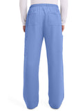 Men's Mid Rise Zip Fly Straight Leg Pant