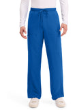Men's Mid Rise Zip Fly Straight Leg Pant