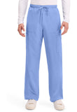 Men's Mid Rise Zip Fly Straight Leg Pant