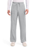 Men's Mid Rise Zip Fly Straight Leg Pant