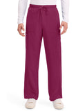 Men's Mid Rise Zip Fly Straight Leg Pant
