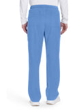 Men's Mid Rise Zip Fly Straight Leg Pant