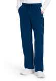 Men's Mid Rise Zip Fly Straight Leg Pant