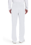 Men's Mid Rise Zip Fly Straight Leg Pant