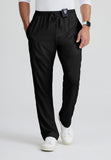 GREYS ANATOMY - M 5PKT  Classic Mid Straight Evan Pant  Natural Stretch