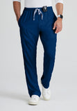 GREYS ANATOMY - M 5PKT  Classic Mid Straight Evan Pant  Natural Stretch