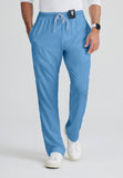 GREYS ANATOMY - M 5PKT  Classic Mid Straight Evan Pant  Natural Stretch