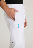 GREYS ANATOMY - M 5PKT  Classic Mid Straight Evan Pant  Natural Stretch