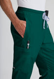 GREYS ANATOMY - M 5PKT  Classic Mid Straight Evan Pant  Natural Stretch