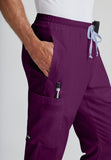 GREYS ANATOMY - M 5PKT  Classic Mid Straight Evan Pant  Natural Stretch