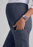 GREYS ANATOMY - F 1PKT  Classic Maternity Boot Lilah Pant  Natural Stretch