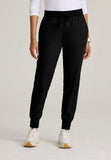 GREYS ANATOMY - F 6PKT  Classic Mid Jogger Finley Jogger  Natural Stretch