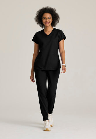 GREYS ANATOMY - F 6PKT  Classic Mid Jogger Finley Jogger  Natural Stretch