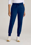 GREYS ANATOMY - F 6PKT  Classic Mid Jogger Finley Jogger  Natural Stretch