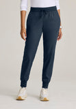 GREYS ANATOMY - F 6PKT  Classic Mid Jogger Finley Jogger  Natural Stretch