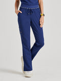 GREYS ANATOMY STRETCH - F 7PKT  Classic Mid  Serena Pant  Spandex