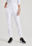 GREYS ANATOMY STRETCH - F 7PKT  Classic Mid Jogger Carly Jogger  Spandex