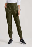 GREYS ANATOMY STRETCH - F 7PKT  Classic Mid Jogger Carly Jogger  Spandex