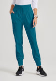GREYS ANATOMY STRETCH - F 7PKT  Classic Mid Jogger Carly Jogger  Spandex