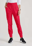 GREYS ANATOMY STRETCH - F 7PKT  Classic Mid Jogger Carly Jogger  Spandex