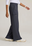 GREYS ANATOMY STRETCH - F 5PKT  Classic High Wide Emerson Pant  Spandex