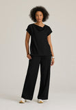 GREYS ANATOMY STRETCH - F 5PKT  Classic High Wide Emerson Pant  Spandex