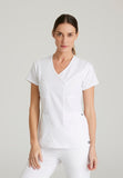 GREYS ANATOMY STRETCH - F 3PKT  Classic Kim Top  Spandex