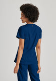 GREYS ANATOMY STRETCH - F 3PKT  Classic Kim Top  Spandex