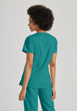 GREYS ANATOMY STRETCH - F 3PKT  Classic Kim Top  Spandex