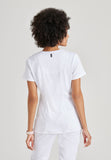 GREYS ANATOMY STRETCH - F 3PKT  Relaxed Serena Top  Spandex