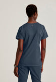 GREYS ANATOMY STRETCH - F 3PKT  Relaxed Serena Top  Spandex